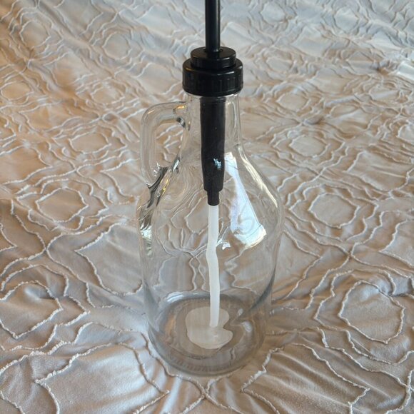 NWOT Target Bullseye's Playground Glass Pump Bottle - Picture 2 of 5